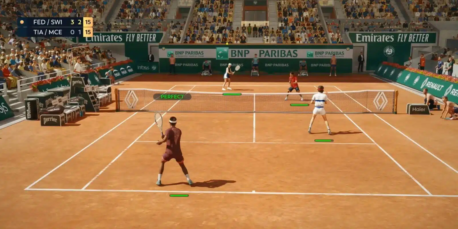 Come aumentare la qualità di gioco in TopSpin 2K25 al 75% e all'85%?