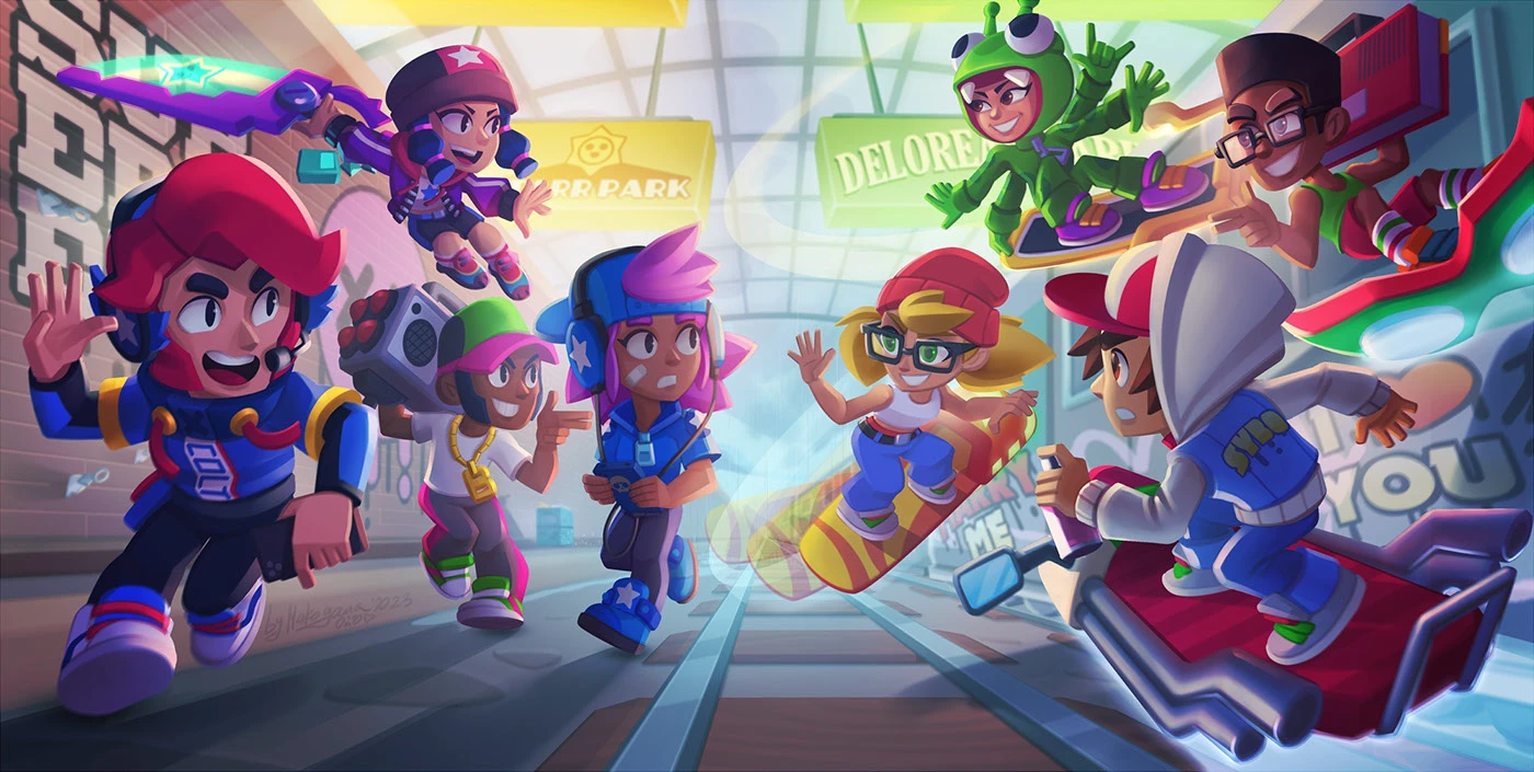 Come ottenere binari per l'evento Brawl Stars x Subway Surfers?