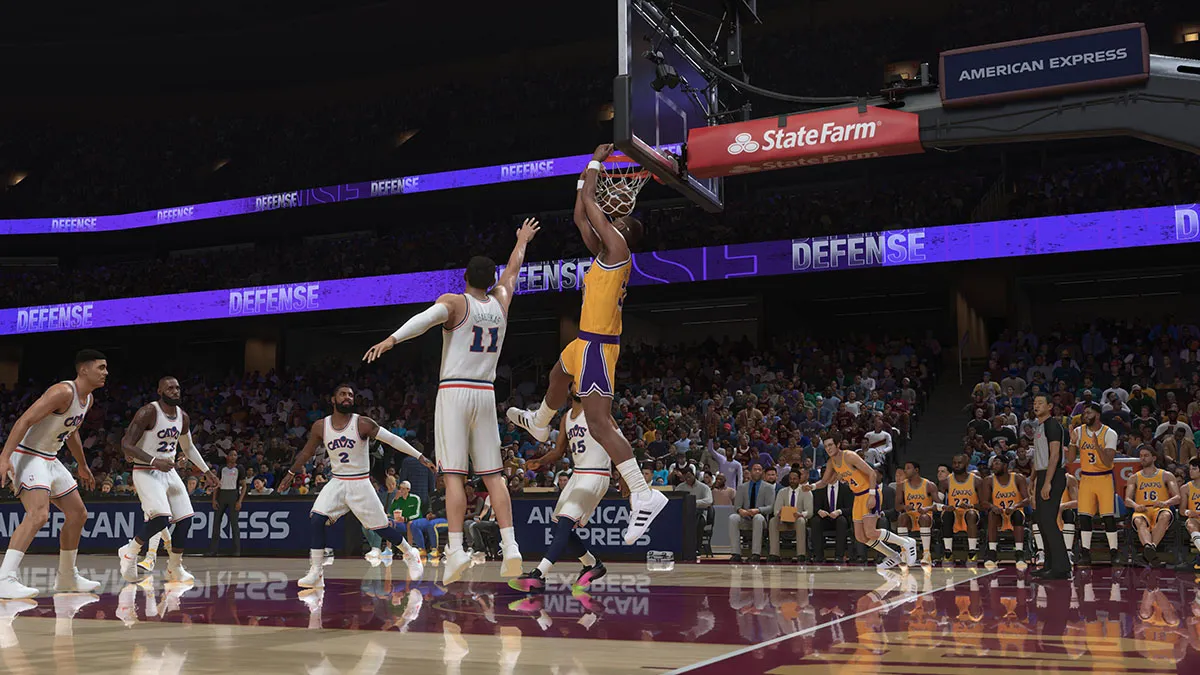 Come fare l'alley-oop su NBA 2K26