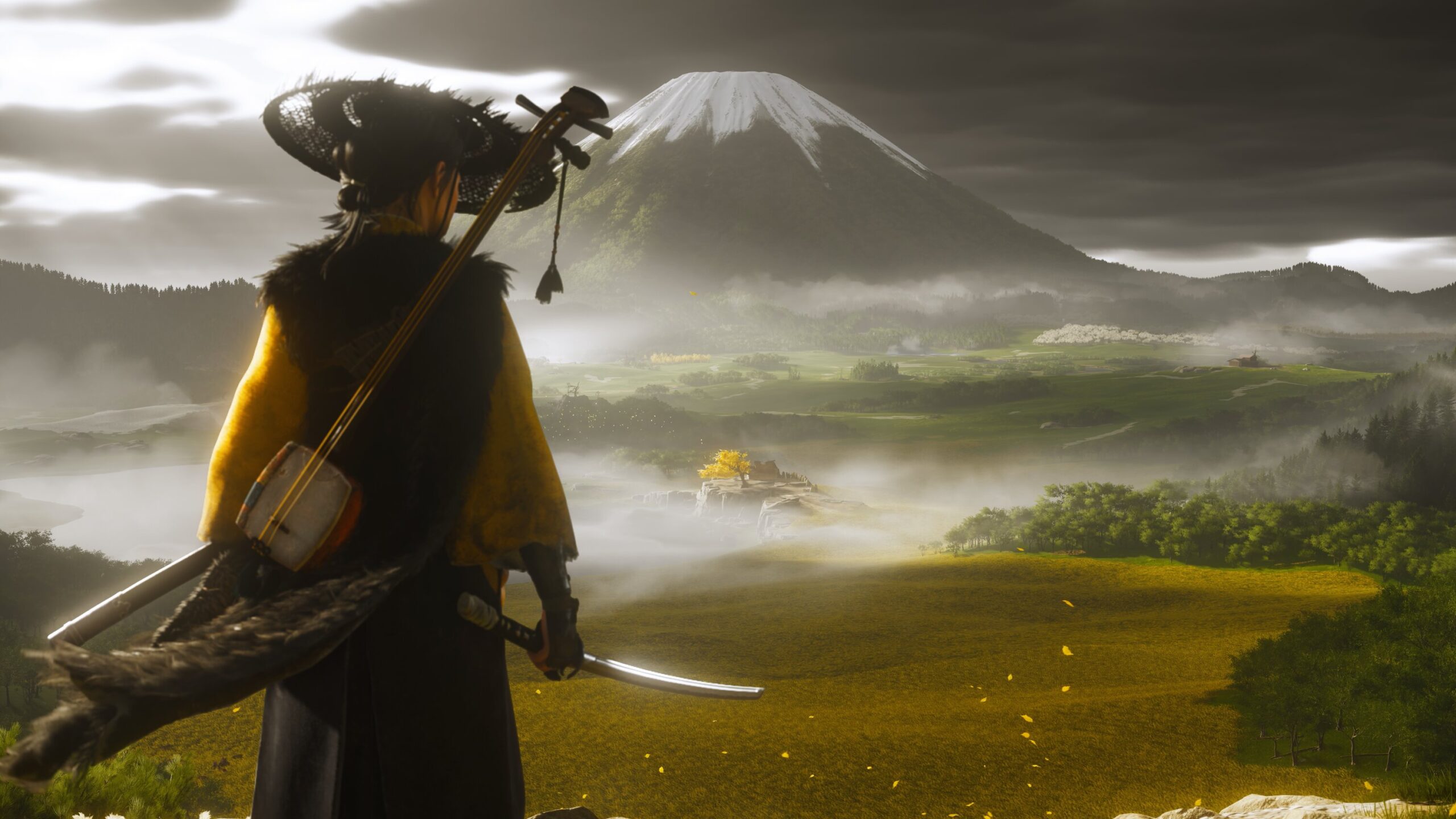 Ghost of Yotei: svelate le dimensioni della mappa e tutte le differenze con Tsushima