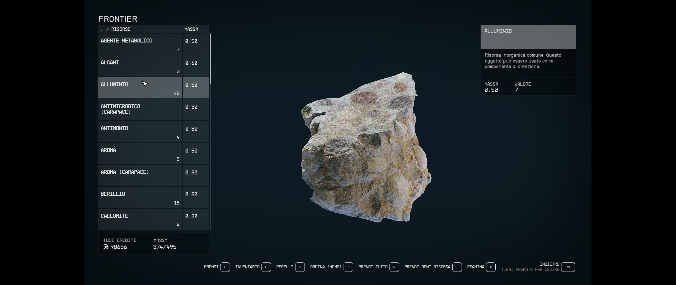 Starfield: guida alla raccolta e utilizzo di tutte le risorse rare per crafting e upgrade