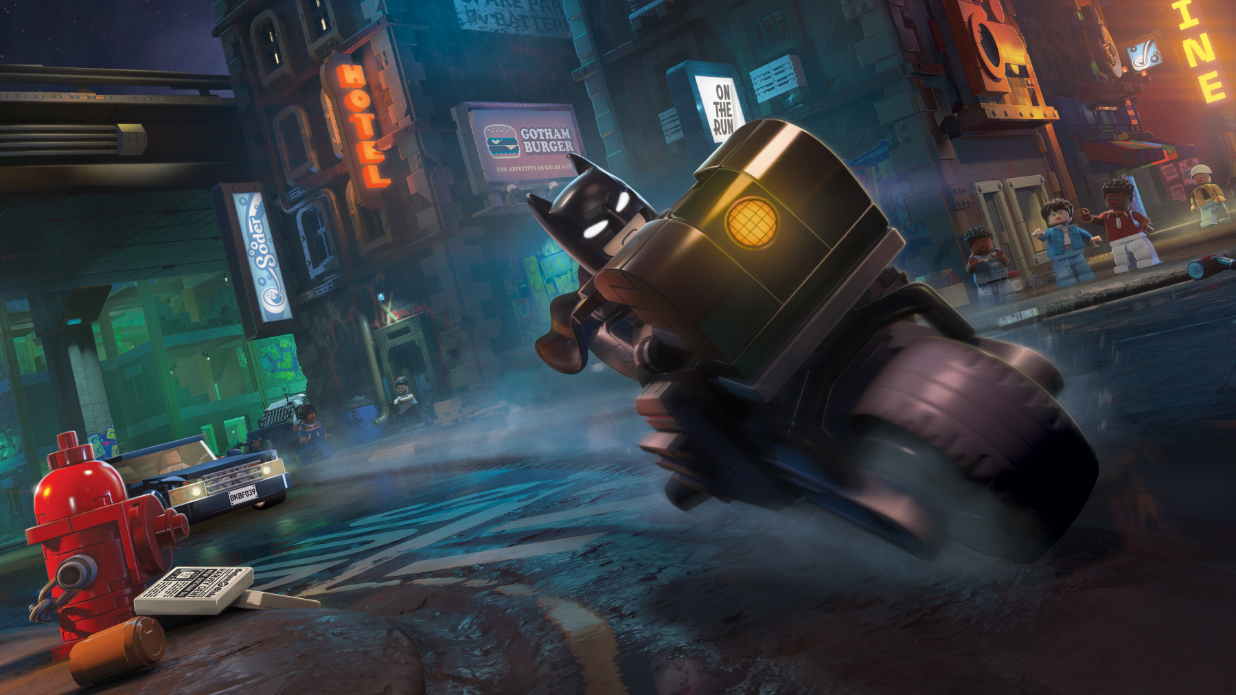 LEGO Batman: L'ereditĂ del Cavaliere Oscuro, le posizioni e le soluzioni degli enigmi Cluemaster di Amusement Line nell'East End