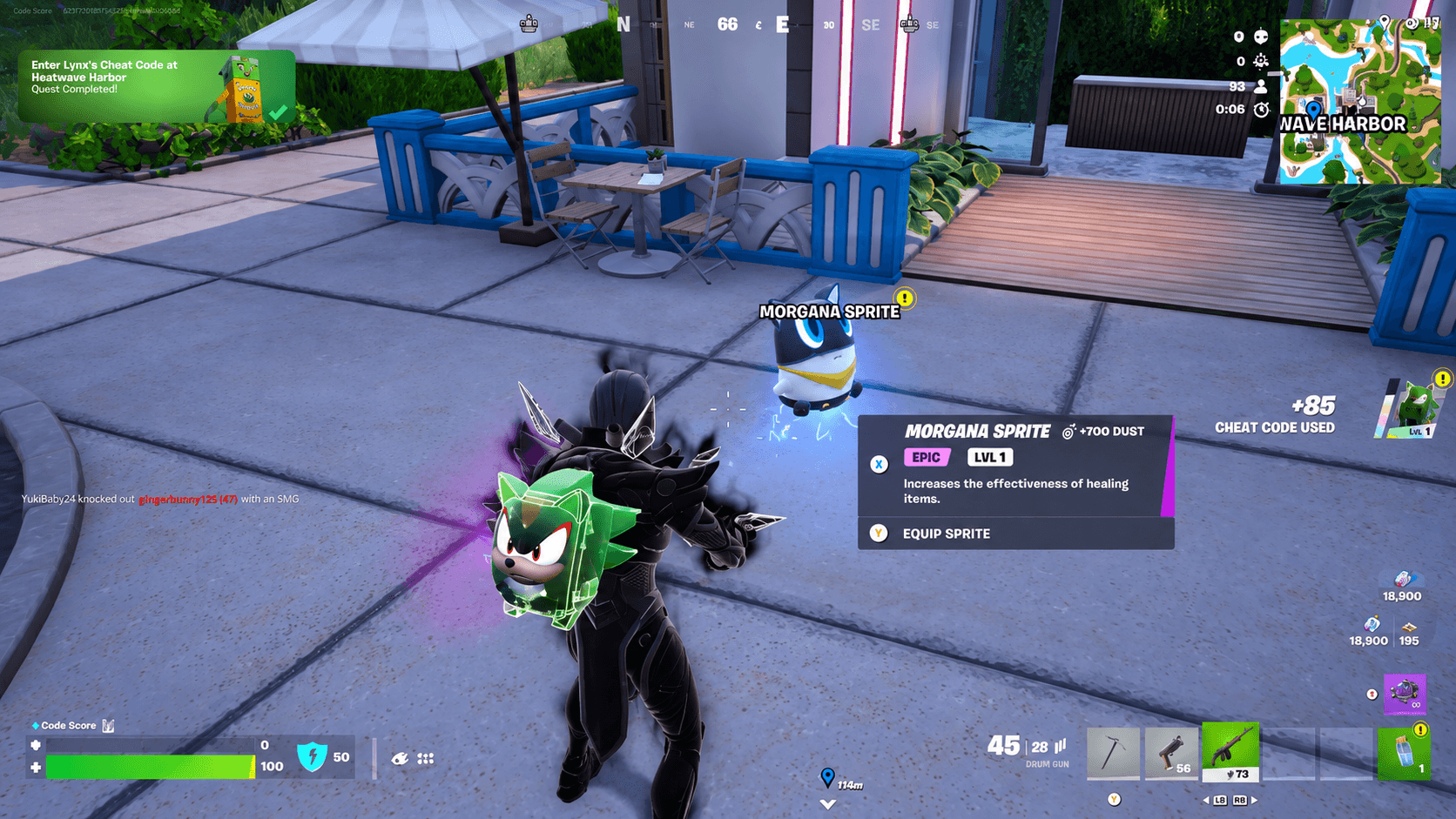 Fortnite Spiritello Morgana: come ottenerlo e potenziare le cure