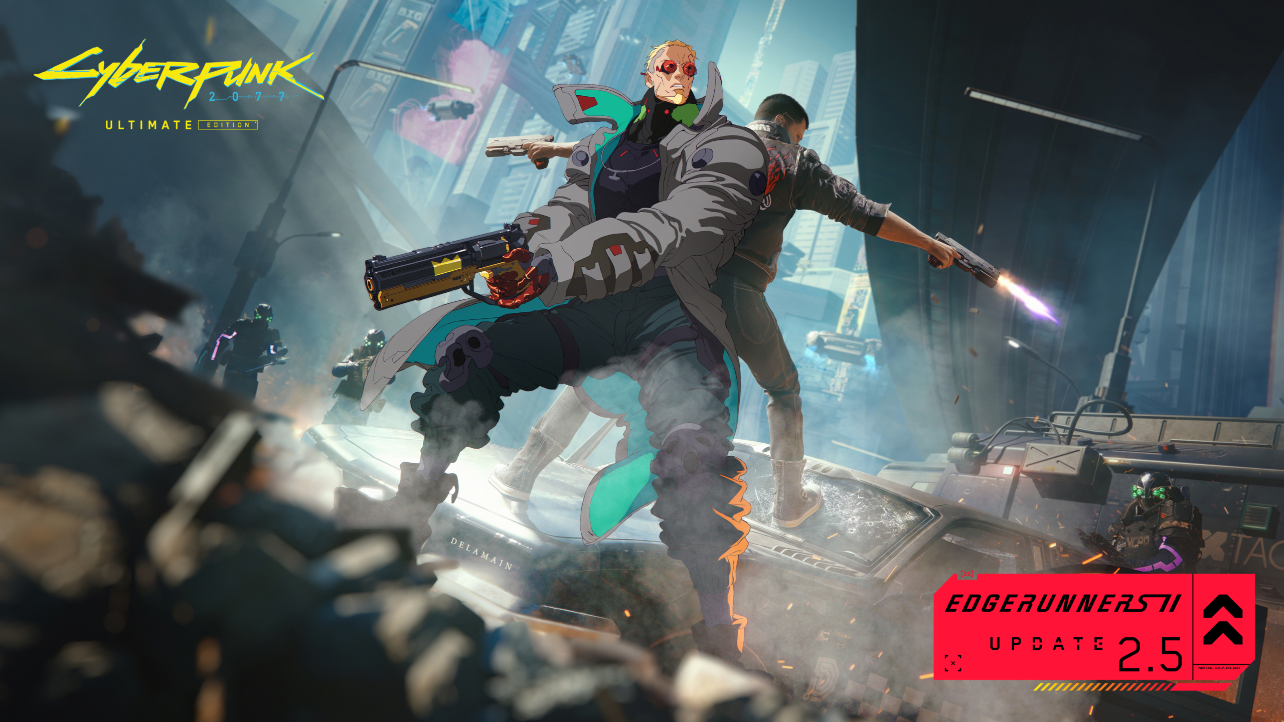 Cyberpunk 2077 arte ufficiale Edgerunners 2