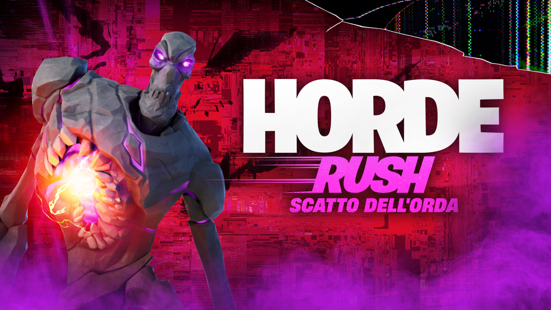 Fortnite Scatto dell'Orda 2026, immagine ufficiale della modalità Horde Rush