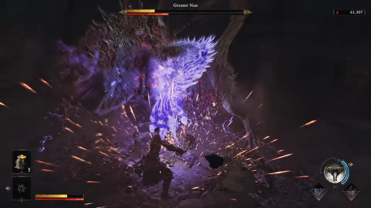 Gran Nue in Onimusha Way of the Sword: come batterlo e sopravvivere ai fulmini
