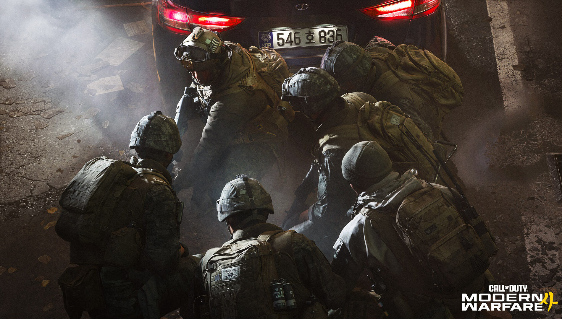 Soldati nella campagna di Call of Duty Modern Warfare 4